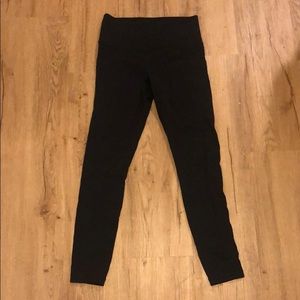 Athleta Black Leggings with side pockets